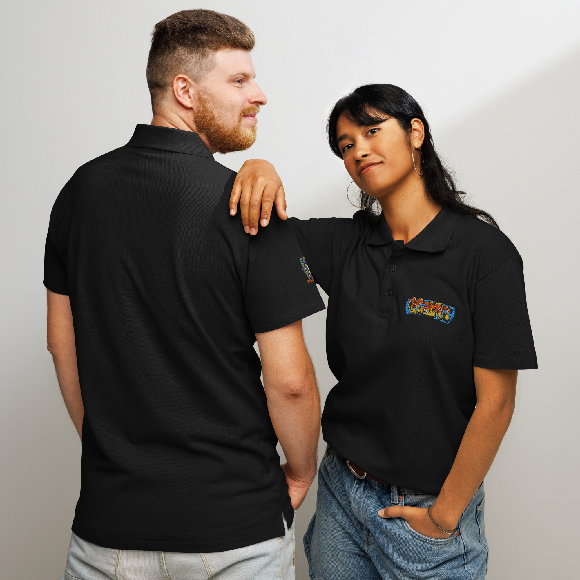 Premium pique polo shirt - Image 3