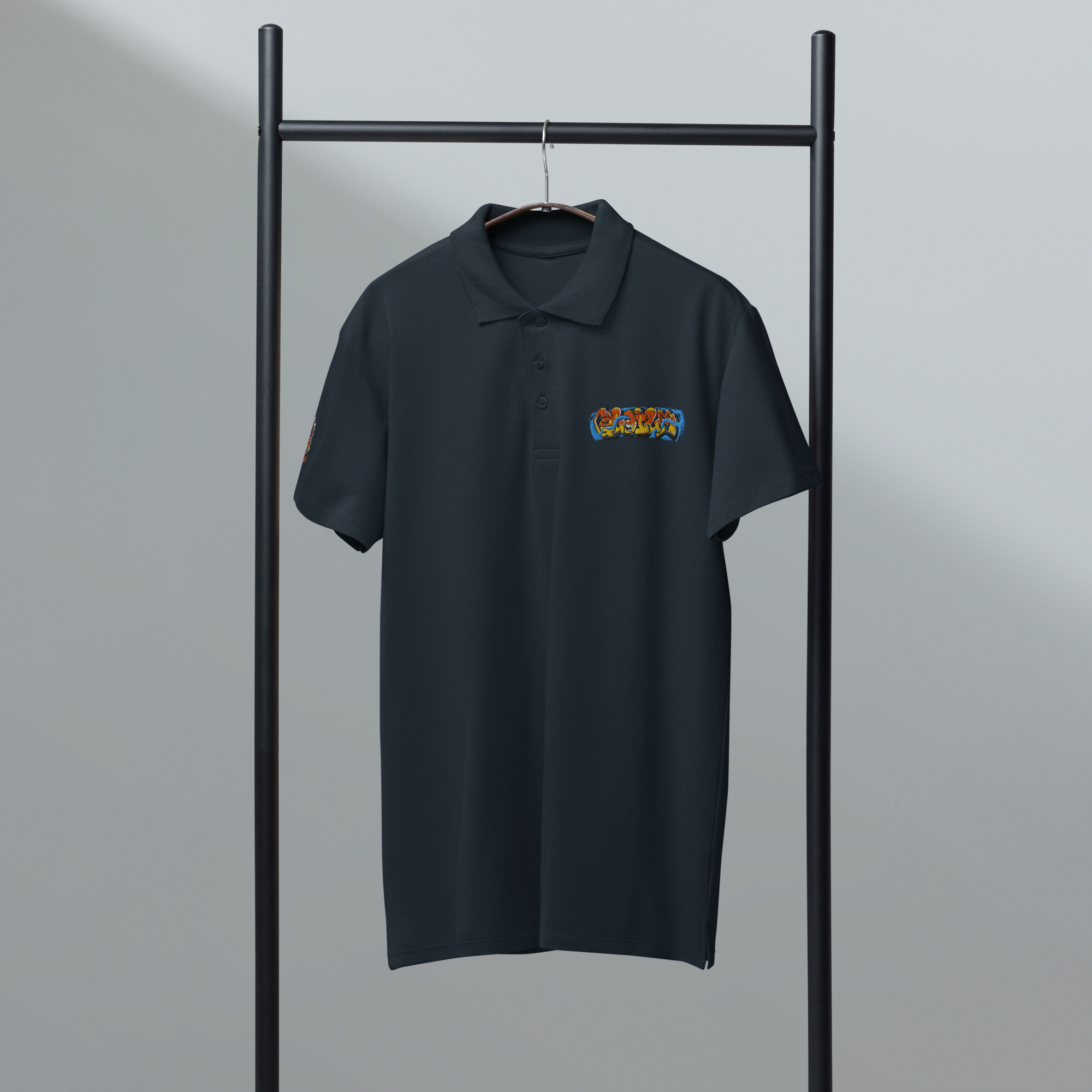 Premium pique polo shirt - Image 10