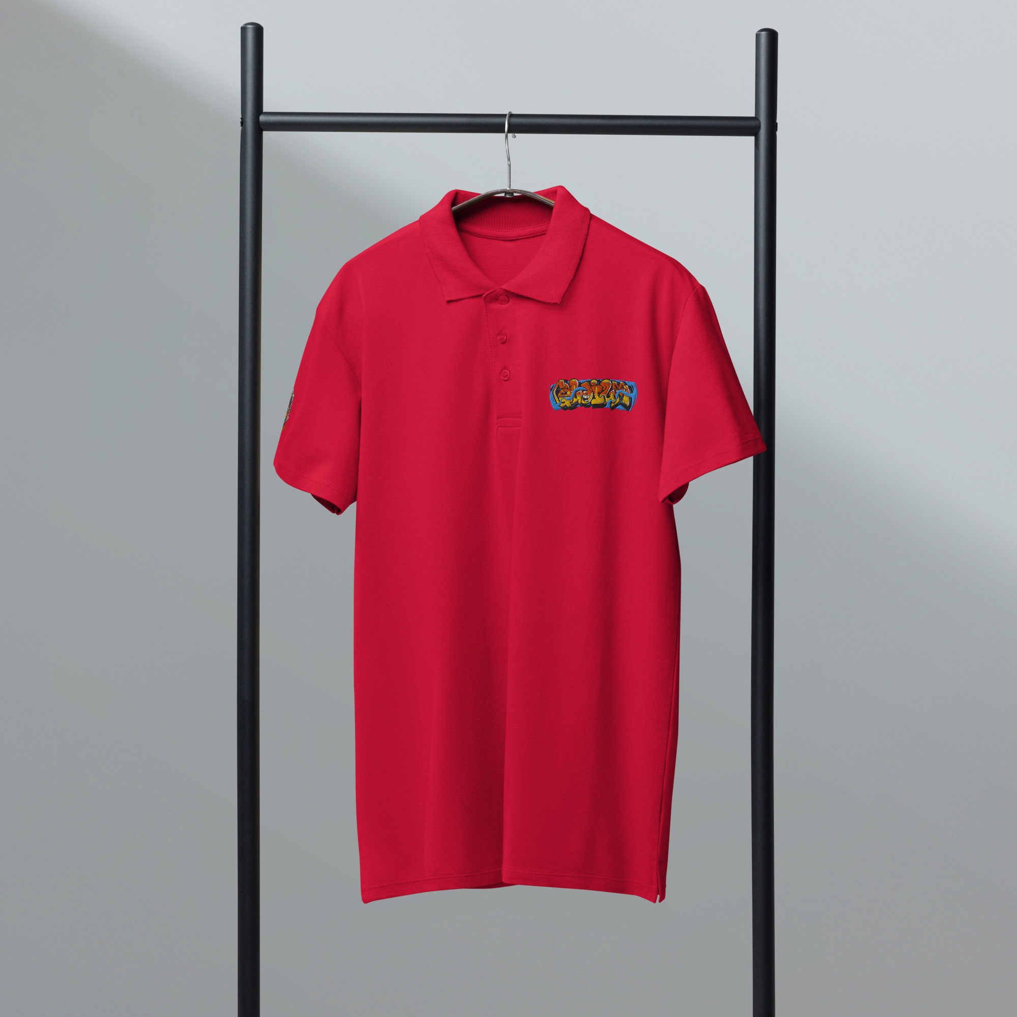 Premium pique polo shirt - Image 12