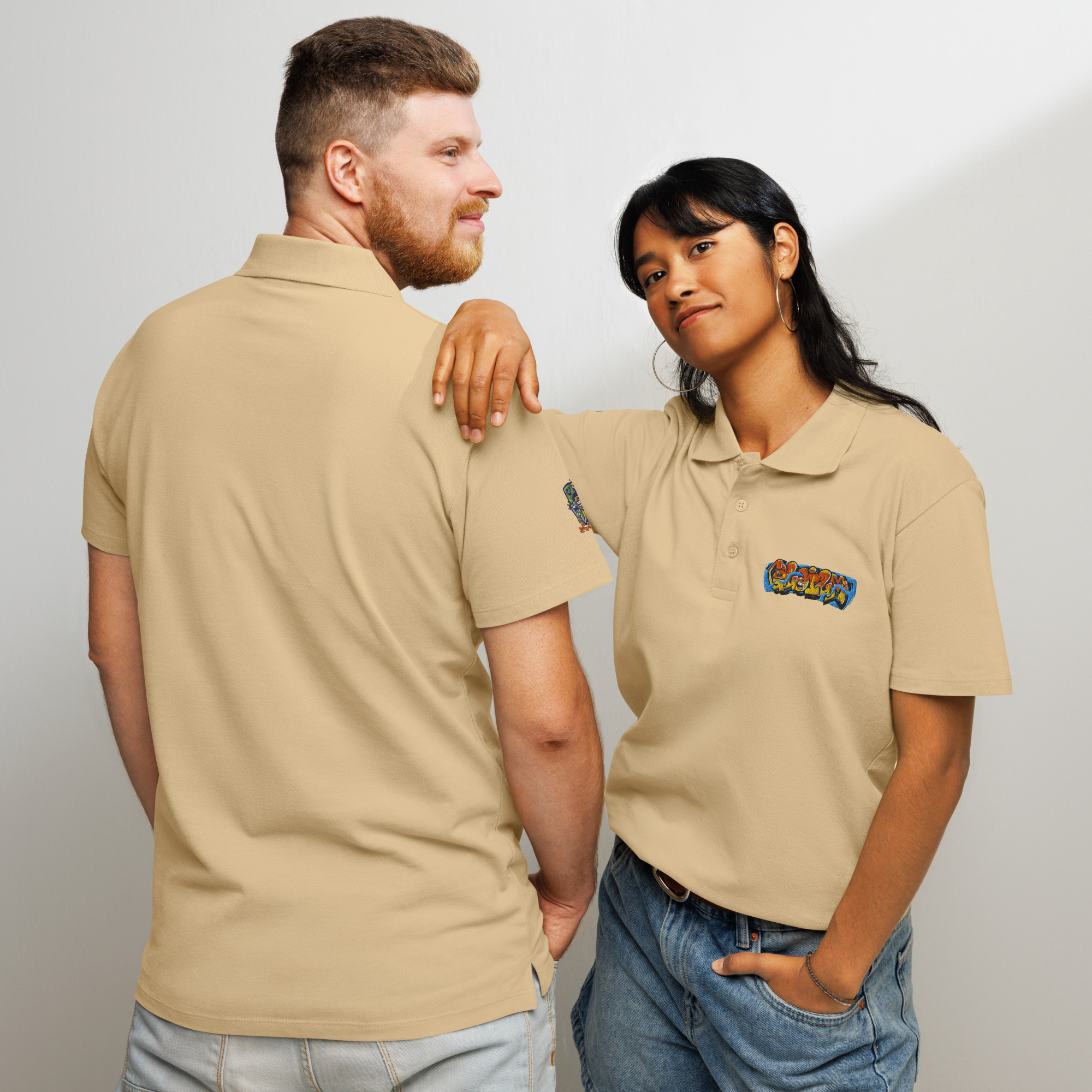 Premium pique polo shirt - Image 6