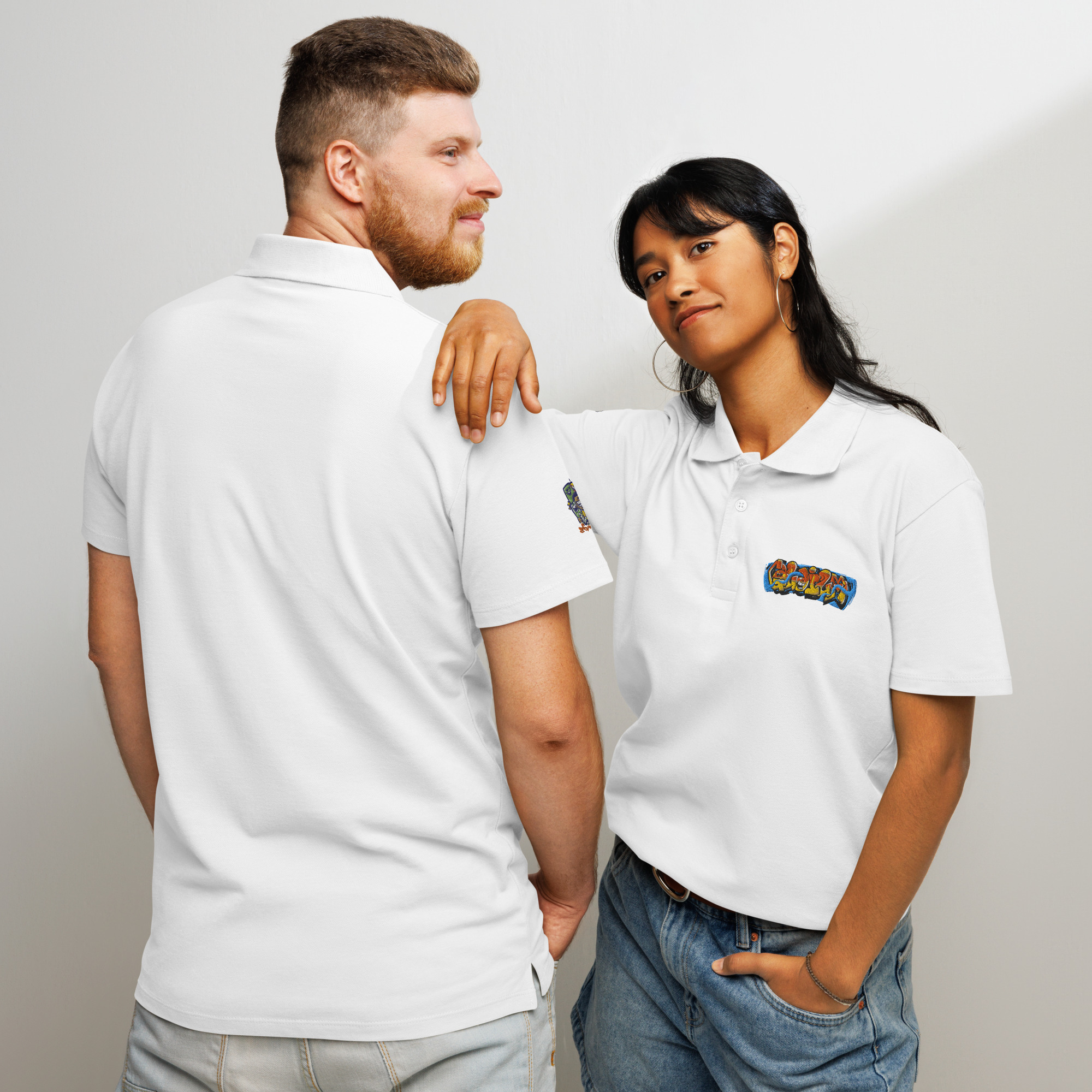 Premium pique polo shirt - Image 7
